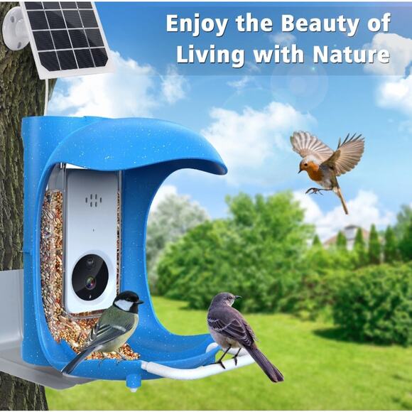 BirdDock Smart Solar Powered Bird Feeder with Camera (Reg.$210) - Picture 2 of 14